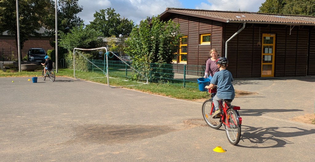 Fahrrad-Parcours