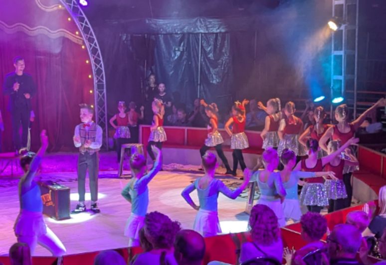 Circus Casselly während der Vorstellung